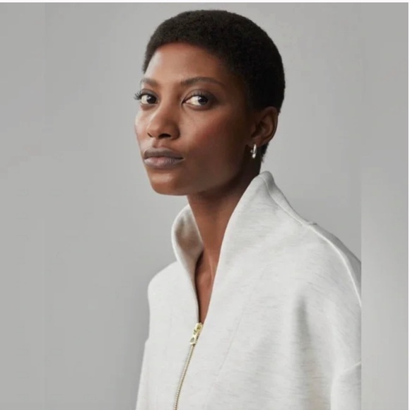 Varley Davidson DoubleSoft™ Sweatshirt – Ivory Marl – Size M – NWT - Picture 7 of 14